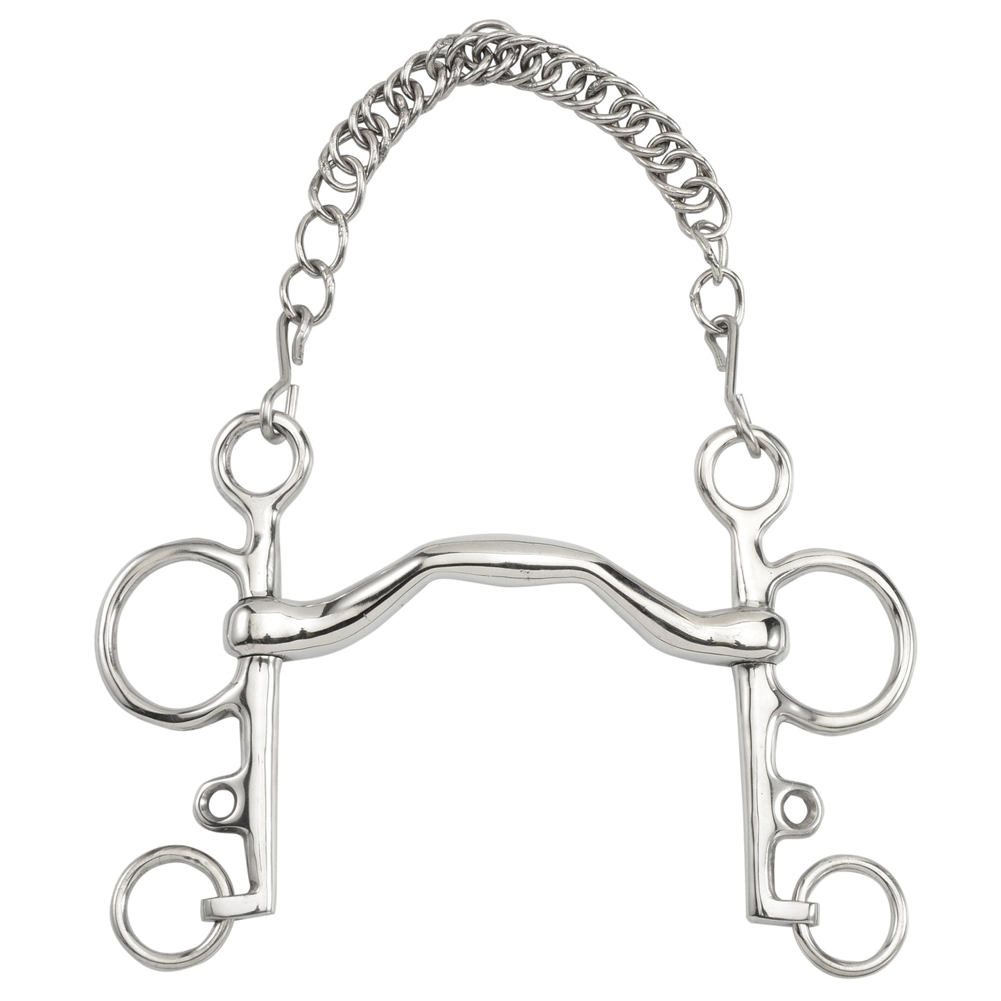 Mors Pelham Droit Inox