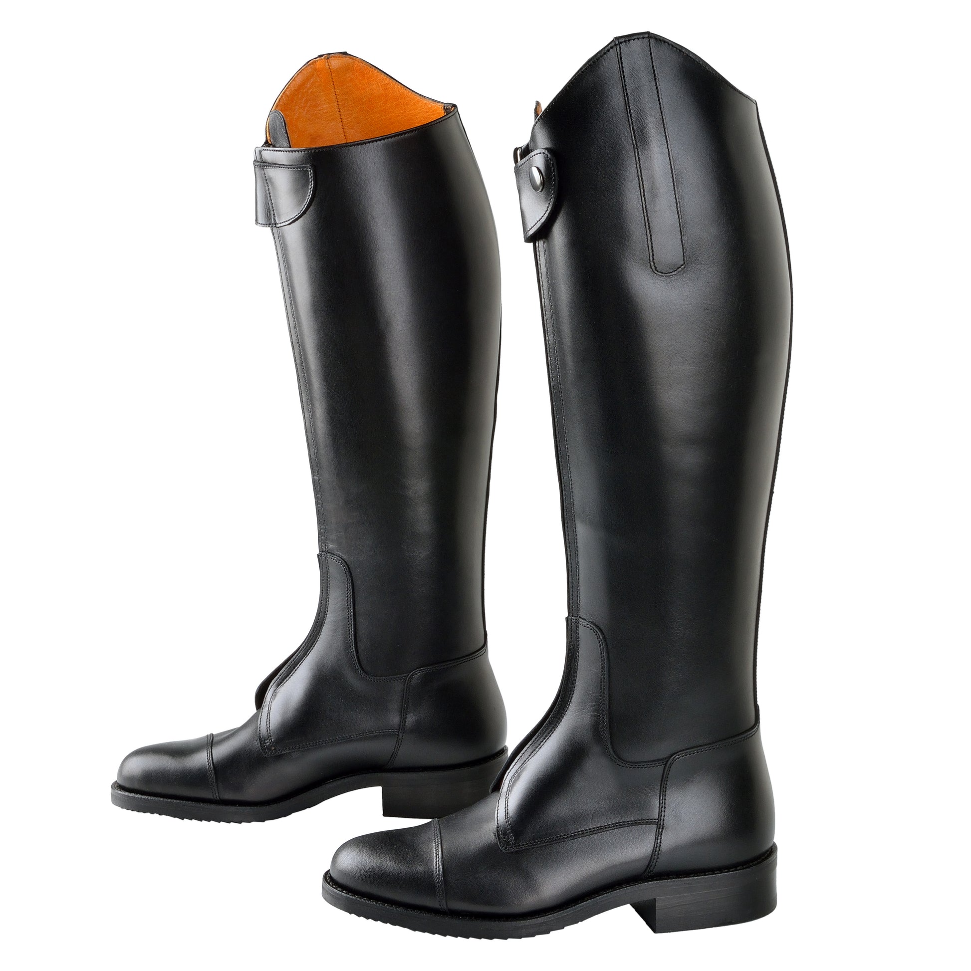 Bottes-dressage-cuir-naturel